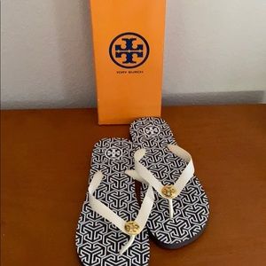 Tory Burch Brand New Flip Flops
